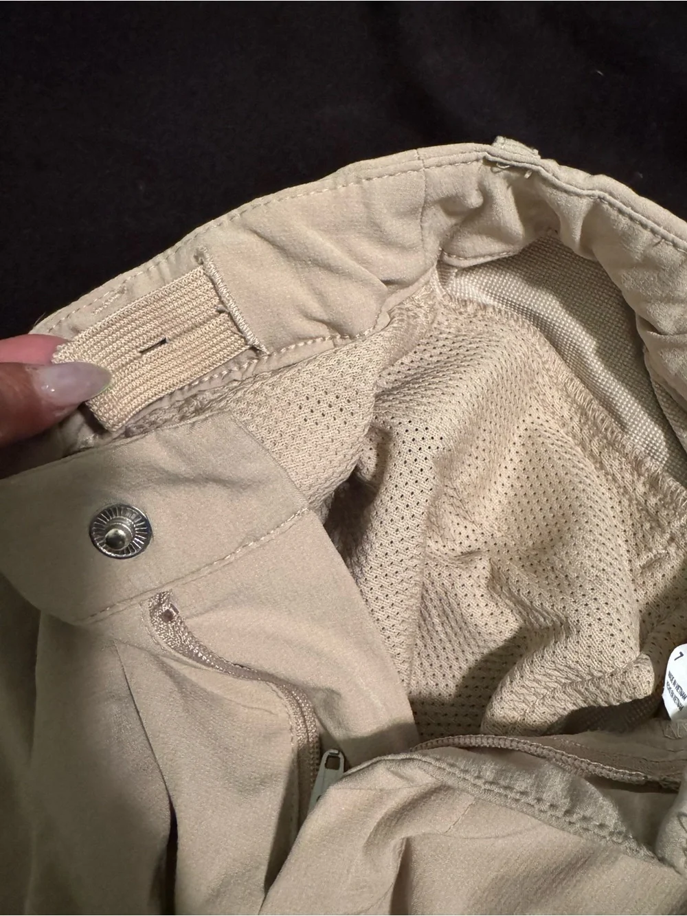 Tan Kids Shorts